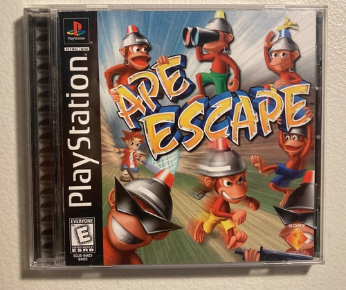 Ape Escape (SONY PlayStation 1, 1999) Donkey Kong Country PS1 COMPLETE NEW MINT