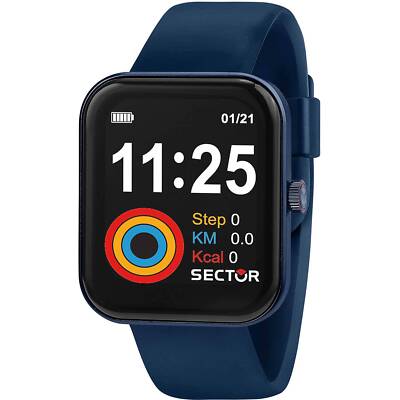 Sector No Limits S03 Smartwatch Uomo – Quarzo, Cassa 43.5x36.5mm, IP67, GPS, Kit Con Bracciale Acciaio - 2