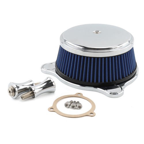 Air Cleaner Intake Filter Blue Filter For Harley Electra Glide Road Glide 08-16 - Picture 6 of 9