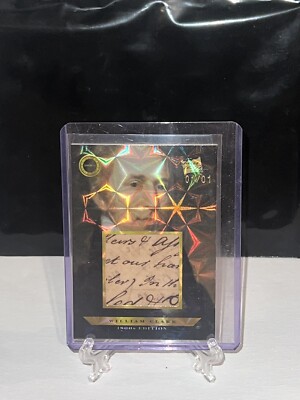 2024 Pieces of the Past 1800s 1/1 WILLIAM CLARK HAND WRITTEN RELIC CARD #154