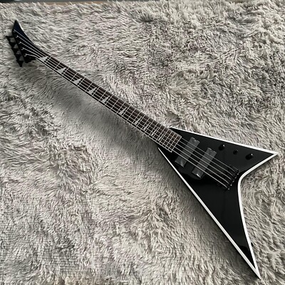 Factory 5 Strings V Shape Electric Bass Guitar HH Pickups Rosewood Fretboard