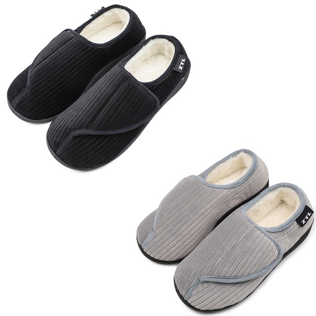 women's house slippers wide width