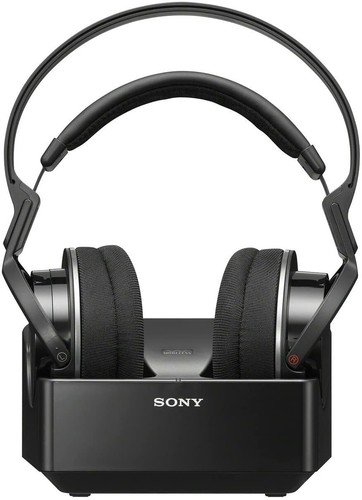 Sony MDR-RF855RK Cuffie TV Wireless RF Senza Fili con Base Batteria  Ricaricabile | eBay