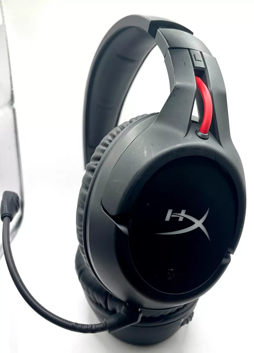 Auriculares inalambricos con microfono kingston hyperx cloud flight  hx-hscf-bk/am black :: Compu Santa Fe