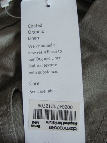 Eileen Fisher Asymmetrical Zip Moto Jacket-Org Linen-Stone/Brown-Sze XS-NWT $258 - Picture 4 of 12