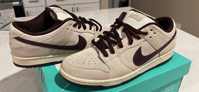 Size 10.5 - Nike Dunk Pro SB Low Desert Sand Mahogany