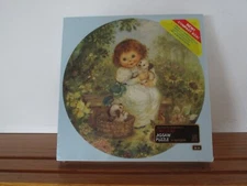 500 Piece 1985 Springbok Round Puzzle. Sealed. The Art of Friendship.