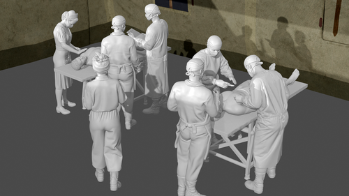 WWII US Field Hospital - Surgery - 第 3/11 張圖片