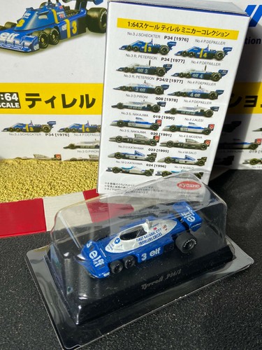 1/64 Tyrrell P34/2 #3 Ronnie Peterson 1977 Kyosho Minicar Collection Rar OVP - Bild 8 von 8