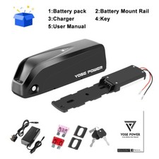 36V18Ah Downtube Electric Bike Battery HL MIX Fit YOSE POWER HL-1 Battery