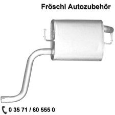 für Toyota Avensis 1,6 1,8 2,0 Endtopf Auspuff Auspuffanlage neu a*