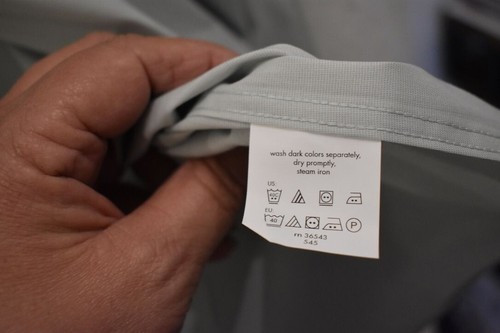 2 Men's Kenneth Cole Reaction Slim Fit Dress Shirts Pale Green &Salmon Sz 16 32/ - Picture 5 of 14