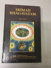 LIBRO SRIMAD BHAGAVATAM PRIMO PARTE II CANTO KRSNA SWAMI PRABHUPADA nuovo    