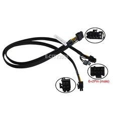10pin to 6+8pin GPU Adapter For DELL T5820 Server GPU Video Card Power Cable PC