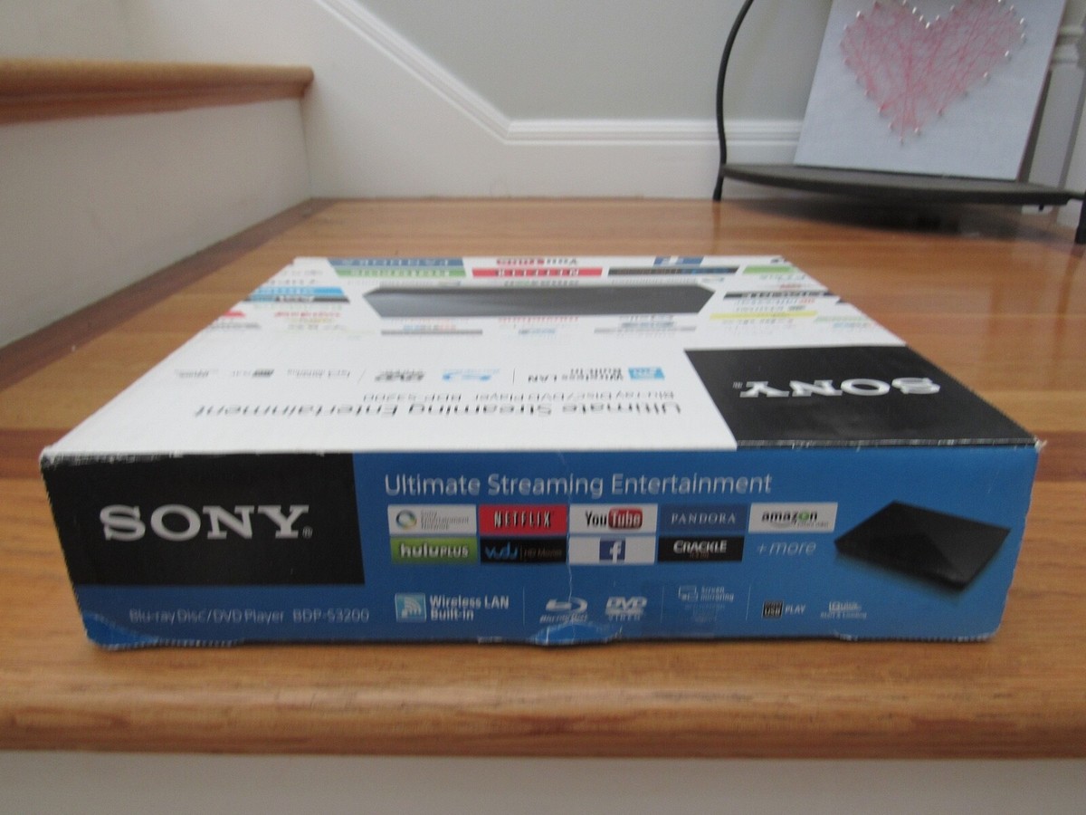 SONY BDP-S3200 ブルーレイプレーヤー(北米仕様) Amazon.com: Sony BDPS3200 Blu-ray Disc Player with Wi-Fi