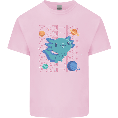 Kawaii Axolotl in Space Kids T-Shirt Boys Girls - Picture 7 of 15