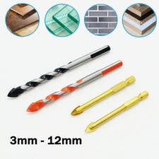 Tile Drill Bit 3mm-16mm for Masonry Stone Ceramic Glass Tile Carbide Drill Bit