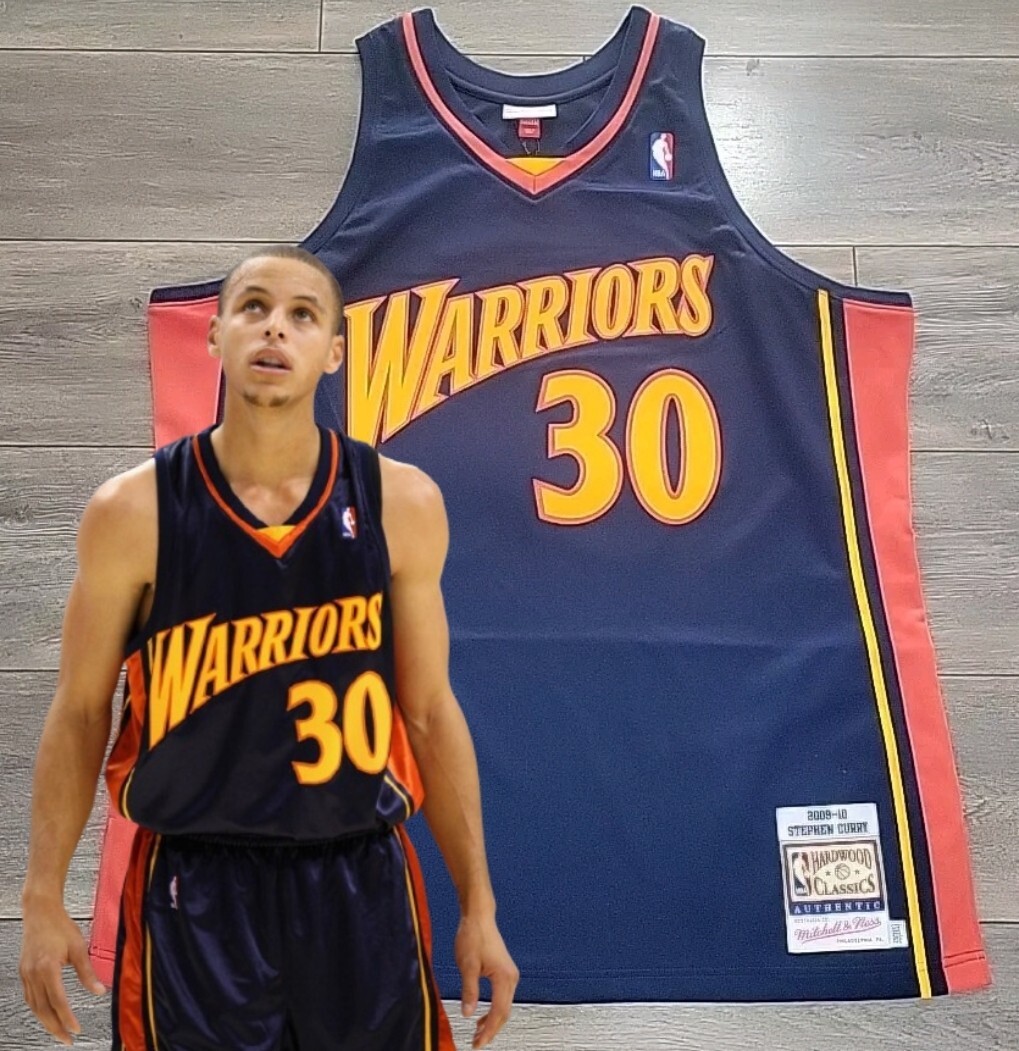 ウェア Stephen Curry Authentic XL ROOKIE AUTHENTIC VINTAGE STEPH CURRY WARRIORS MITCHELL NESS