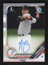 Nick Green 2019 Bowman Chrome Prospects Autographs Auto #CPA-NG
