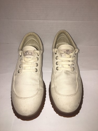 HOGAN Scarpe Da Ginnastica Bianco/Avorio, Taglia 8. tela \u0026 Pelle EU Taglia  36.5 US 6.5 | eBay