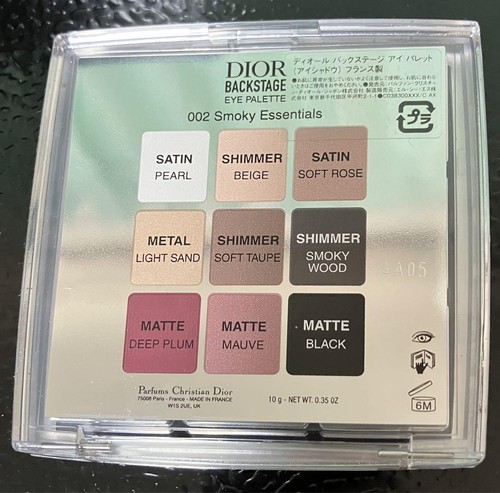 Dior Backstage Eye Palette 002 Smokey From JAPAN - Picture 7 of 7