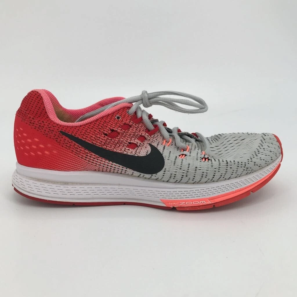 béisbol Acompañar Armonía Nike Womens Air Zoom Structure 19 Running Shoes Gray 806584-006 2016 Mesh  9.5M | eBay