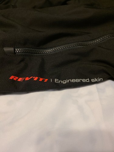 REV'IT! Trousers Ventura Ladies Size 42 Black Engineered Skin Motorcycle Pants - Foto 4 di 8