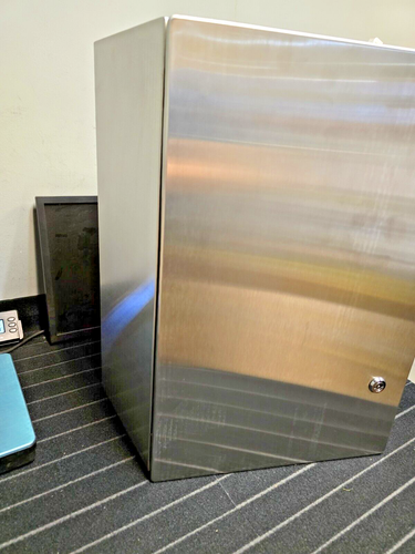 Stainless Steel Enclosure 24 in X 16 in X 10 in Nema 4 - Picture 4 of 14