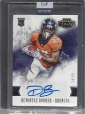 DEVONTAE BOOKER 2016 PANINI HONORS ENCASED GOLD ROOKIE AUTO RC #D 24/50