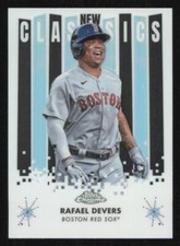 2022 Topps Chrome RAFAEL DEVERS New Classics Baseball card BOSTON RED SOX