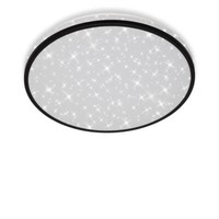 Led Deckenleuchte Deckenlampe Sternendekor NeutralweißEs Licht 24W 38Cm Schwarz