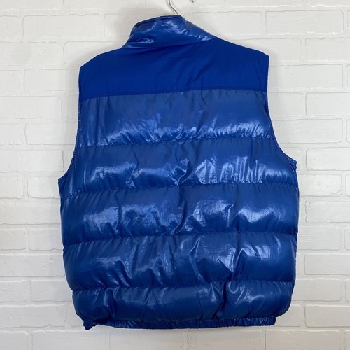 Ditch Plains Vest Mens Extra Large Grey Puffer Full Zip Button Outdoors Coat - Picture 5 of 10
