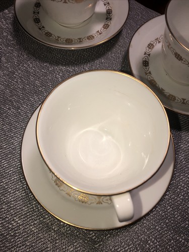Lot Of 5 Minton GOLDEN DIADEM H5270 Cup & Saucer Very Clean - Picture 3 of 7