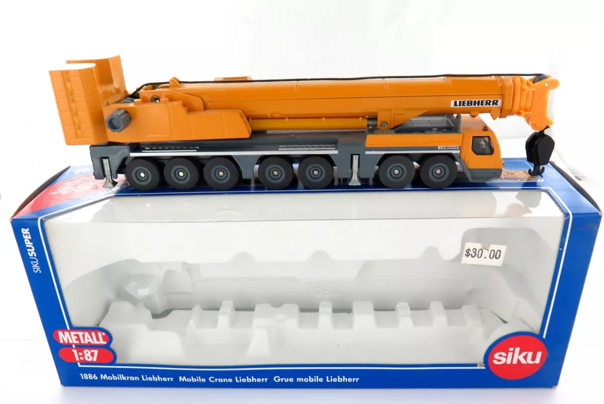 Siku 1:87 Liebherr Mobile Die Cast Crane