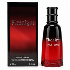 Firenight EDP for Men 100ml 3.4oz Long Lasting Spicy Leather Woody Cologne