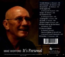MIKE WOFFORD IT'S PERSONAL NEW CD