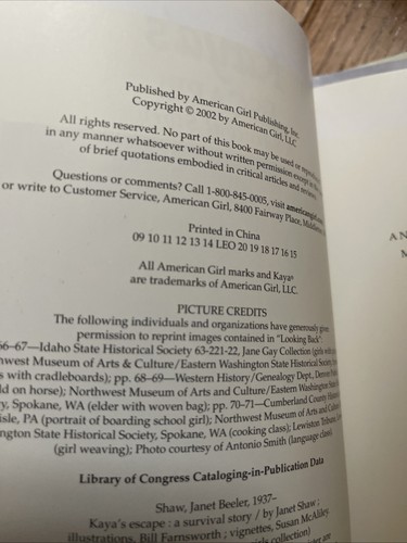 Libros American Girl Doll Kaya (3) - Imagen 6 de 11