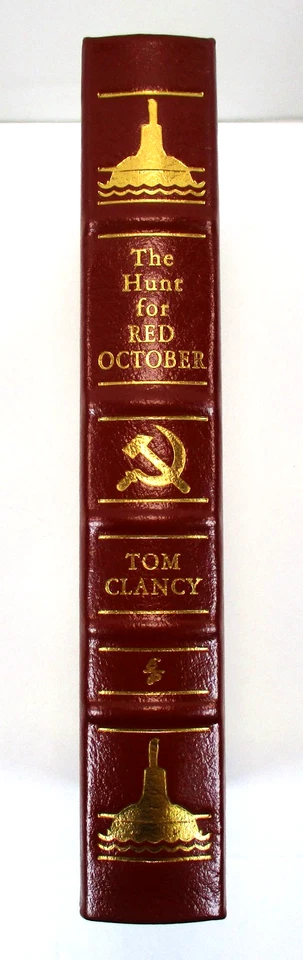 FINE "The Hunt for Red October" Tom Clancy - 2014 Leather Hardcover Easton Press — 第 3/4 张图片