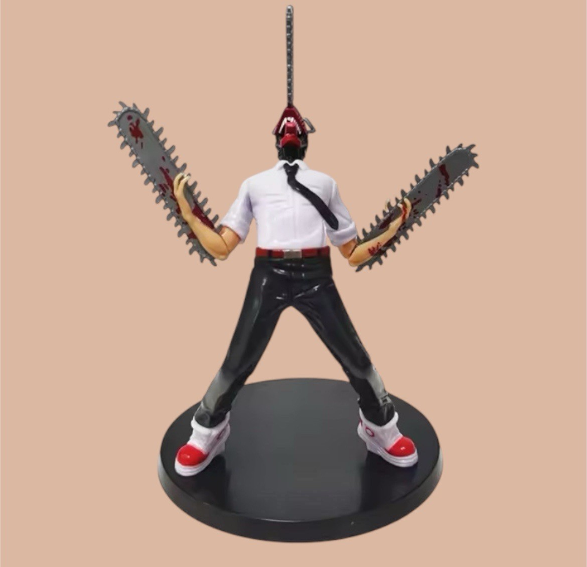 Figurine Chainsaw Man Denji 17cm en PVC de collection pour étagère otaku