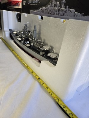 Heng Tai Bismarck RC Battleship 1:360 Electric RTR Brushed Motor HT-3827B