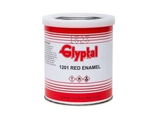 Glyptal 1201bq - Insulating Enamel Paint Water And Heat Resistant Red 1