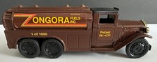 ZONGORA FUELS ERTL 1:34 SCALE DIE CAST BANK - 1930 DIAMOND T TANKER NOS 1991