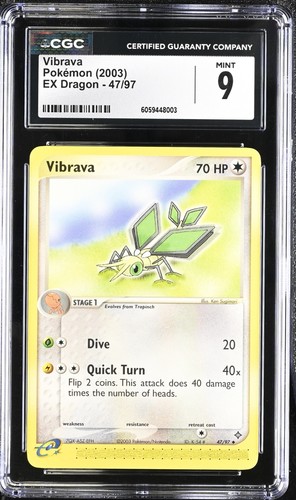 Vibrava graded CGC 9 for sale on eBay
