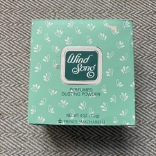 Vintage Prince Matchabelli Wind Song Perfumed Dusting Powder 4oz New Sealed