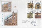 1990 ARCHITECTURE ON SUPERB SIGNED STUART FDC - MICHAEL MARTIN THEN SPEAKER