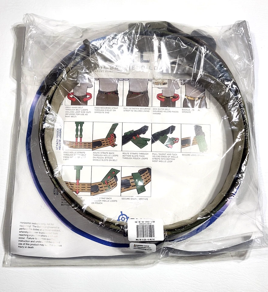 NOVO! Blue Force Gear CHLK Combat Helo kit de carga equipamento de combate cinto multicâmera tamanho 36 - Imagem 3 de 4