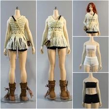 1/6 Scale Soldier Bohemian Style Girl Suit Model for12'' Female