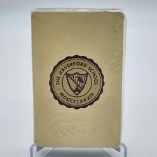 The Haverford School Deck Of Playing Cards Private School Pennsylvania Redislip