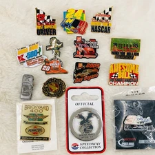 NASCAR Winston Cup Racing Race Driver Enamel Lapel Pin Lot - Bill Elliot Gordon