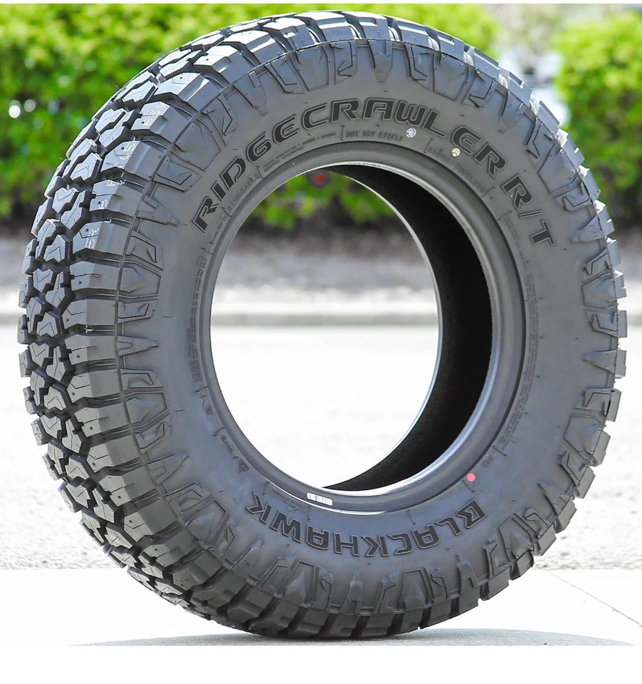 4 Tires Blackhawk Ridgecrawler R/T LT 35X12.50R18 F 12 Ply RT Rugged Terrain - Image 4 of 4